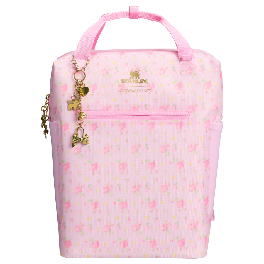 Stanley 1913 x LoveShackFancy All Day Madeleine Mini Cooler Backpack | 20 Can | 14 QT | 13.2 L