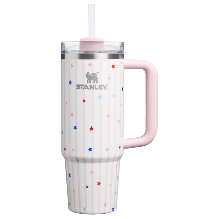 Pink Starry Stripes