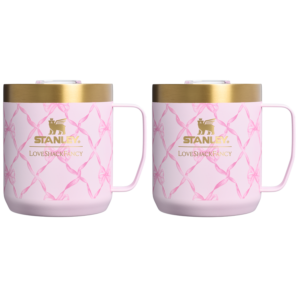 Stanley 1913 x LoveShackFancy Holiday Everyday Camp Mug Set | 12 OZ