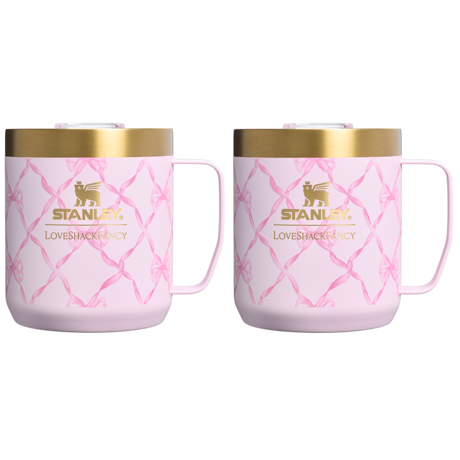 Stanley 1913 x LoveShackFancy Holiday Everyday Camp Mug Set | 12 OZ