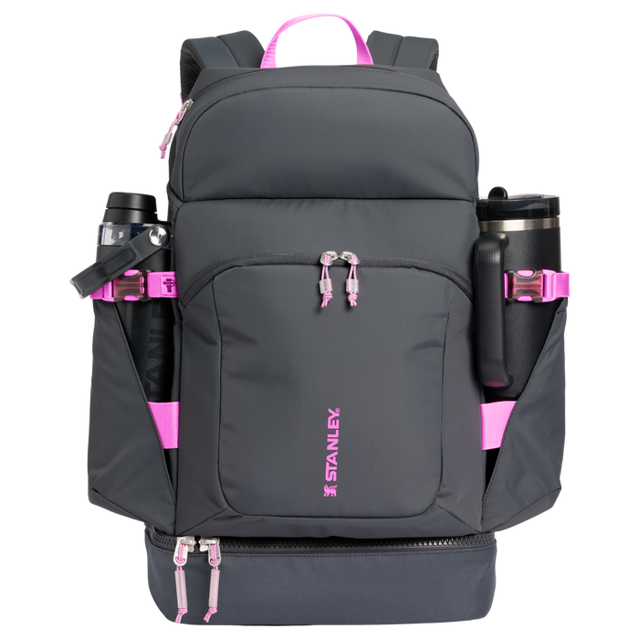 Charcoal Hot Pink